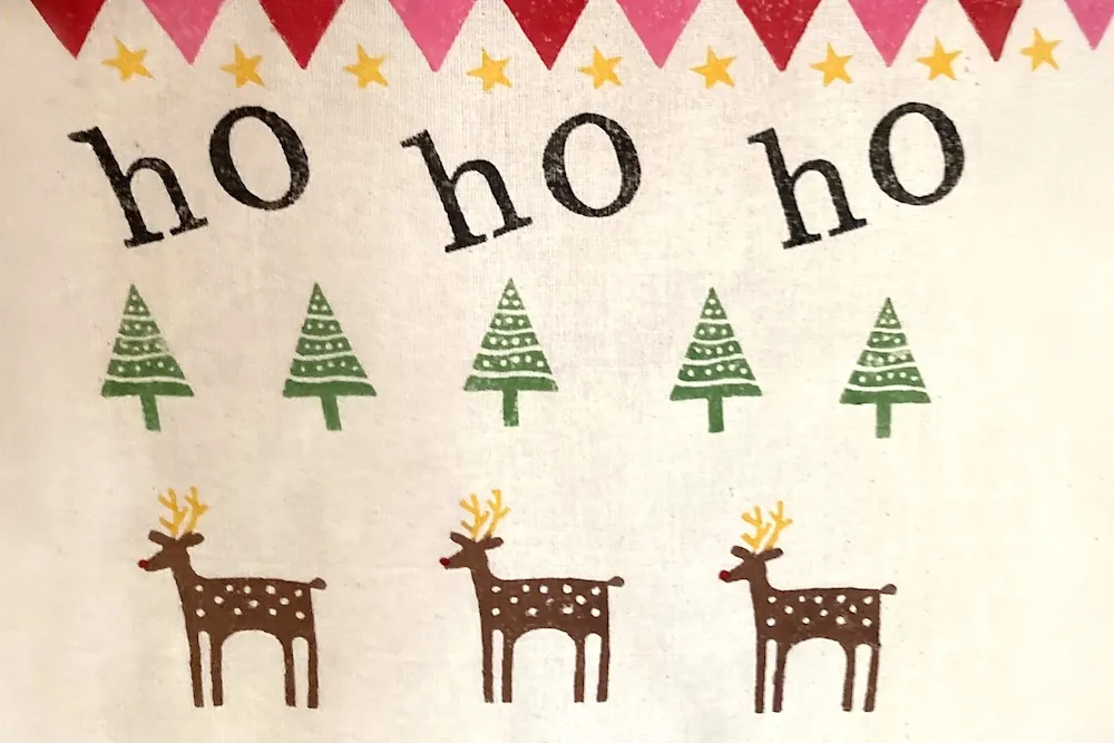 Block Printing Workshop: Festive Gift Sack