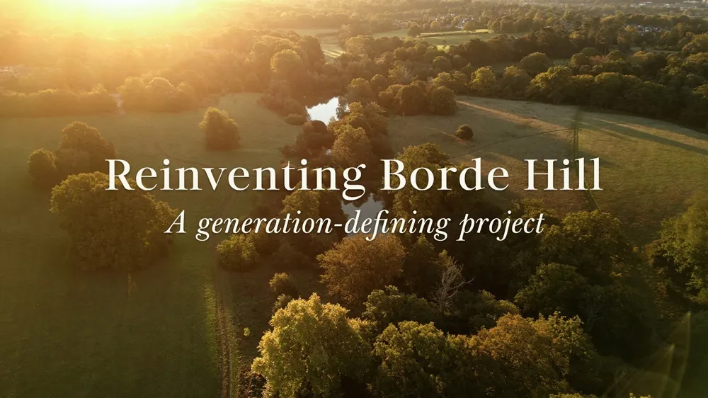 Herbaceous plants in the Mid Summer Border at Borde Hill.